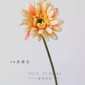 Simulated Flower Fulang Sunflower Africa Home Decoration Photography Props Soft Decoration Display Foreign Trade Excess Goods - Type B orange