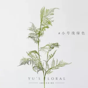 Simulated plants, simulated asparagus, new Chinese style, green fake plants, elegant floral arrangements, wedding arrangements - Asparagus trumpet light green
