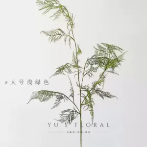 Simulated plants, simulated asparagus, new Chinese style, green fake plants, elegant floral arrangements, wedding arrangements - Asparagus large size light green