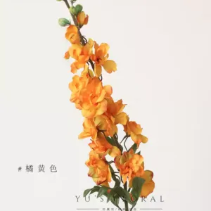 Simulated flower Da Feiyan home decoration retro series photography props floral landscaping foreign trade single floral ornaments - orange
