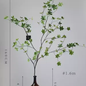 Simulated hanging clock, green indoor display, home photography props, soft decoration, poles and leaves are all simulated plants - A 1.6m hanging bell + bottle