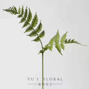 Simulated leaf fern, wolf tail fern, green national style home flower arrangement, flower soft decoration, Chinese photography props - green