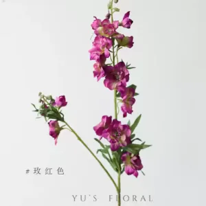 Simulated flower 2 large flying swallows multi-color single branch artificial flower indoor home decoration photography props space display artificial flowers - rose red