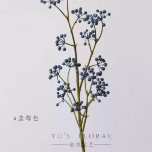 Simulated fruit ivy fruit elderberry blueberry color decorative flowers floral landscaping photography props soft furnishings - blueberry color