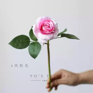 Artificial flowers small rose buds home decoration light pink fresh spring home decoration photography props - rose pink