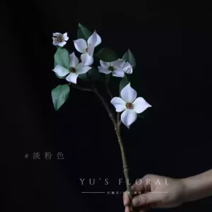 Simulated flower four-photo flower wolfberry wood deep pink sprigs flower art landscaping soft furnishings photography props - light pink