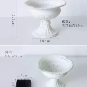 Artificial flower Aurora peony single artificial flower high-end niche home decoration floral landscaping photography props soft decoration - 1 flower vessel + 1 sword mountain