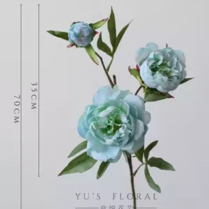 Some lonely high-quality flowers are sold at low prices and are by no means defective. The quantity is small and sold out. There will be no continuous updates... - Peony - light blue