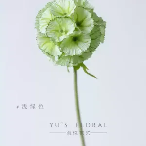 Simulated flowers, windmills, green niche flowers, soft furnishings, home display, floral landscaping, photography props, fake flowers, high-end - light green