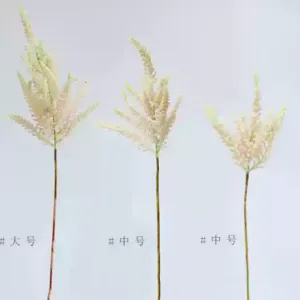 Simulated flowers, astilbe, cannons, bouquets with flowers, retro flower materials, florist flower materials, soft photography props - One each for large, medium and small