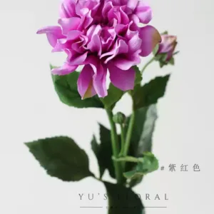 Simulated flower garden Xiaoli Xiaoli flower purple red French pastoral style fairy home bottle plug foreign trade single goods - Purple red