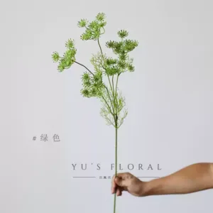 Artificial flowers, lace, floral landscaping decoration, home aesthetics, space furnishings, props, wedding decoration flowers - green