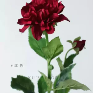 Simulated flower garden Xiaoli Xiaoli flower purple red French pastoral style fairy home bottle plug foreign trade single goods - red