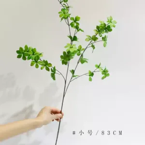 Simulated leaves, hanging clocks, fake plants, home furnishings, floral foliage, natural flower arrangements, space furnishings - Small size 83cm