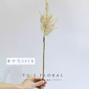 Simulated flowers, astilbe, cannons, bouquets with flowers, retro flower materials, florist flower materials, soft photography props - medium size