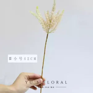 Simulated flowers, astilbe, cannons, bouquets with flowers, retro flower materials, florist flower materials, soft photography props - small
