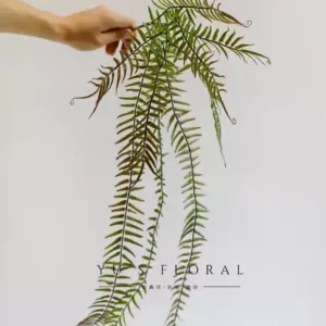 Simulated leaves, ferns, centipede ferns, floral landscaping leaves, home soft furnishings, space presentation, photography props - Autumn colors