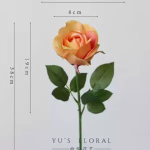 Some lonely high-quality flowers are sold at low prices and are by no means defective. The quantity is small and sold out. There will be no continuous updates... - Single-headed rose-orange