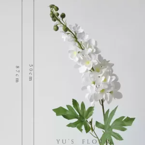 Simulated flower flying swallow single branch fake flower home decoration flower photography props space ornaments display home soft decoration landscaping - Type B-white