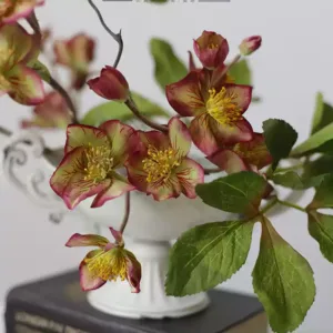 Simulated flower retro rabbit sunflower iron chopsticks single fake flower home decoration photography props interior decoration niche light luxury - Hand-colored, the color is super beautiful. For display only, no photos.