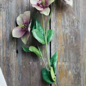 Simulated flower rabbit sunflower retro anchovy ginger yellow single artificial flower placement floral home decoration photography props - purple green