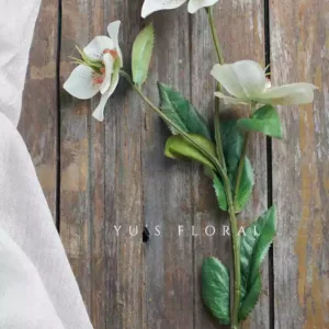 Simulated flower rabbit sunflower retro anchovy ginger yellow single artificial flower placement floral home decoration photography props - White